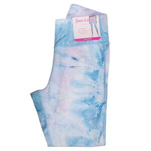 JUICY COUTURE Tie Dye Sport Nirvana 7/8 Legging Peached Interlock